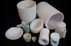 供应刚玉质耐火制品,耐火材料,刚玉坩埚、异形刚玉件